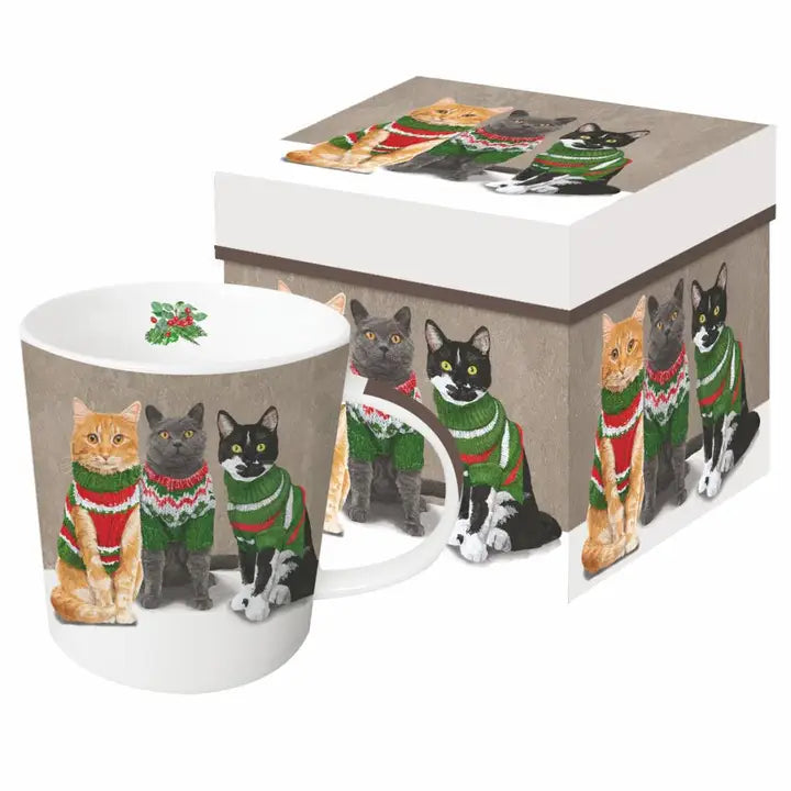 Sweater Cats Gift-Boxed Mug