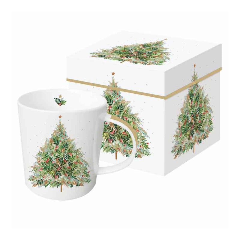 Christmas Tree Gift-Boxed Mug