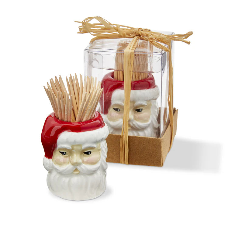 Nostalgia Christmas Shop Santa Toothpick Holder