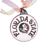 Florida State Ceramic Puff Ornament