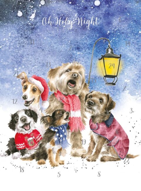 "O Holy Night" Singing Dogs Advent Calendar