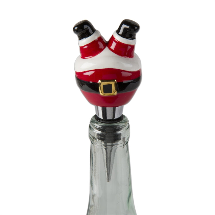 Santa Wine Stopper