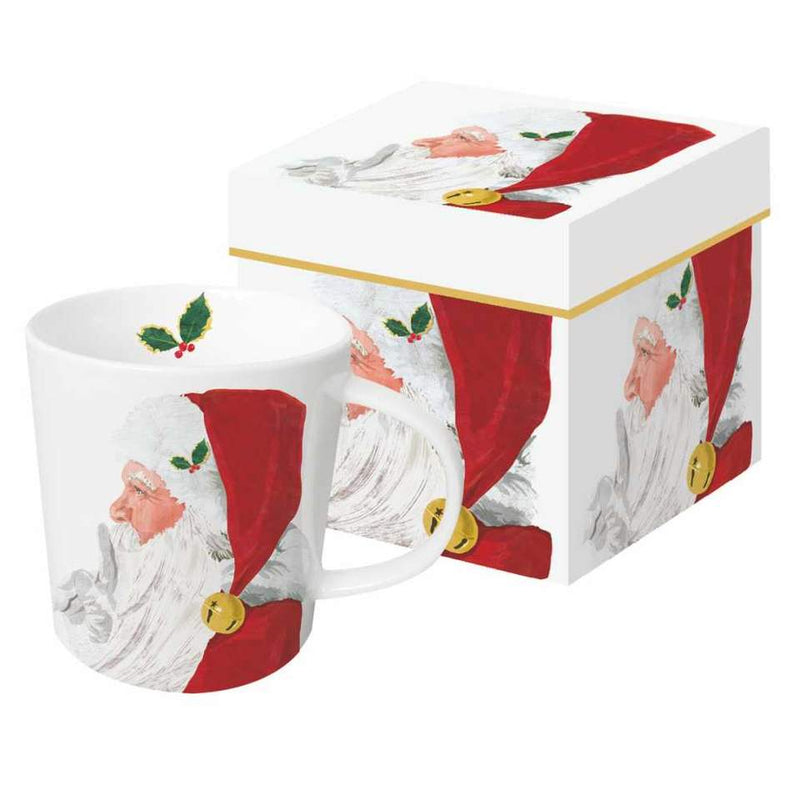 Yuletide Santa Gift-Boxed Mug