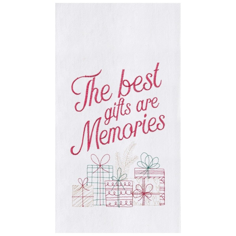 "The Best Gifts are Memories" Towel