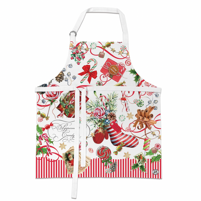 Peppermint Swirl Apron