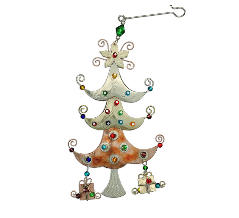 Christmas Tree Metal Ornament