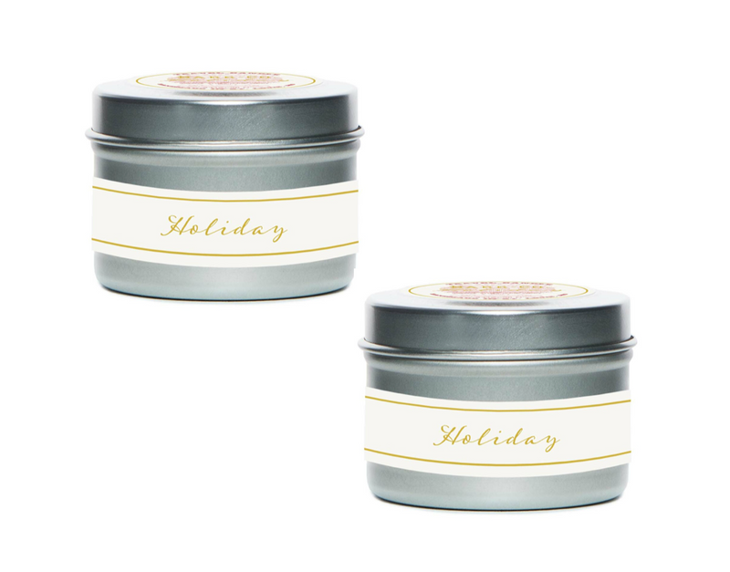 Holiday Candle Travel Tin Set