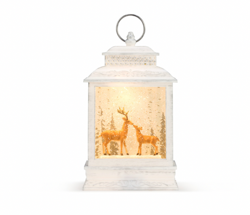 Lighted Musical Deer Lantern