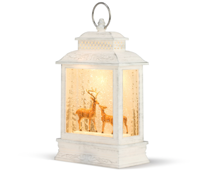 Lighted Musical Deer Lantern