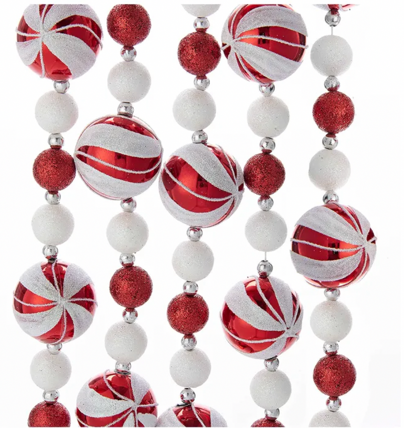 Peppermint Candy Christmas Garland